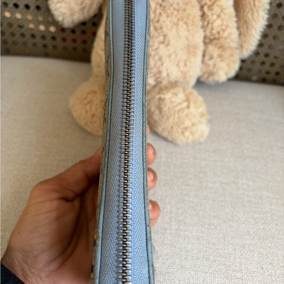 Gucci GG Canvas Zippy Wallet with COA - Picture 5 of 16